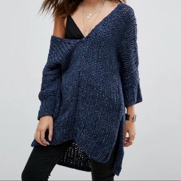 Free People Sweaters - FREE PEOPLE Georgia Cozy Chunky Knit Sweater XS